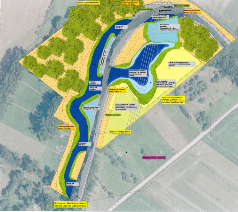 Renaturierung Schwalmder Schwalm in Uttershausen